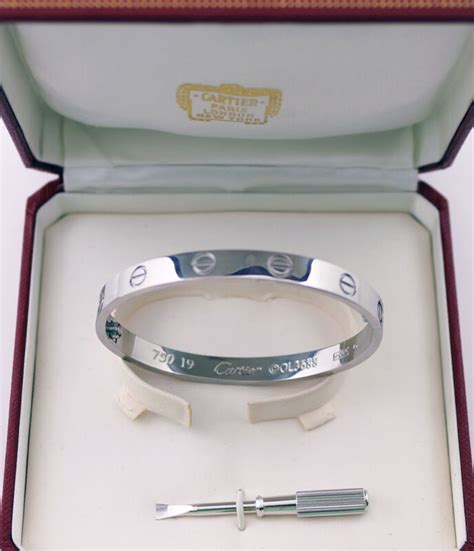 ebay replica cartier love bracelet|cartier love bracelet real.